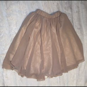 Cream Skirt